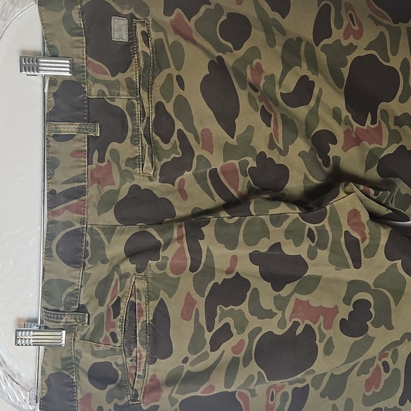 Rave Men's Green Camouflage Cargo Pants - Picture 6 of 7